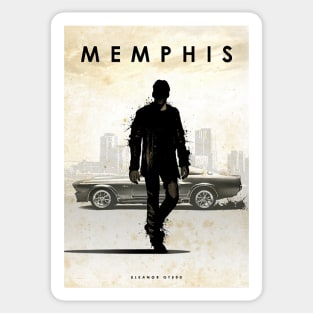 Randall « Memphis » Raines - Mustang Eleanor - Car Legends Sticker